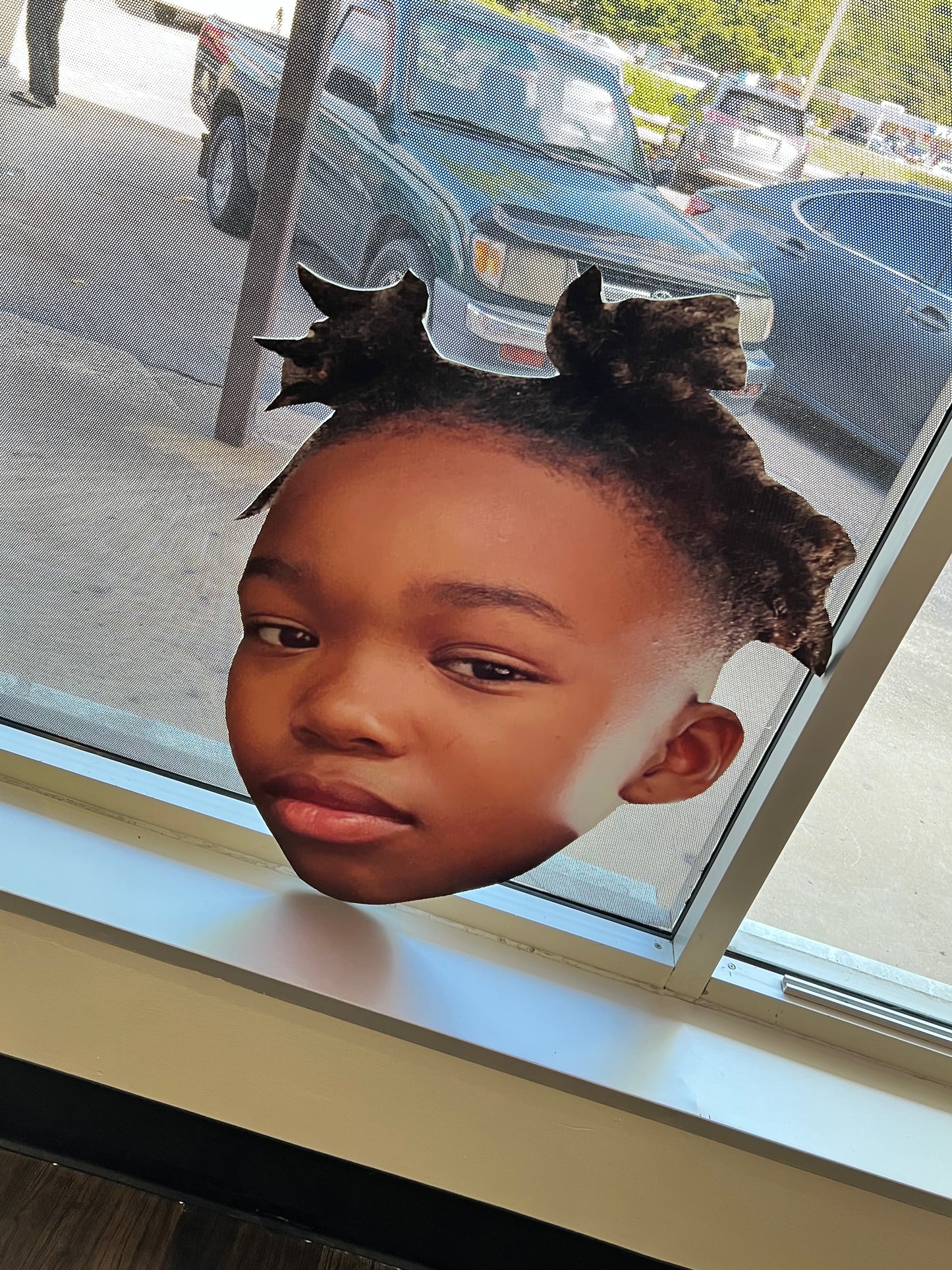 Big Head Cutout