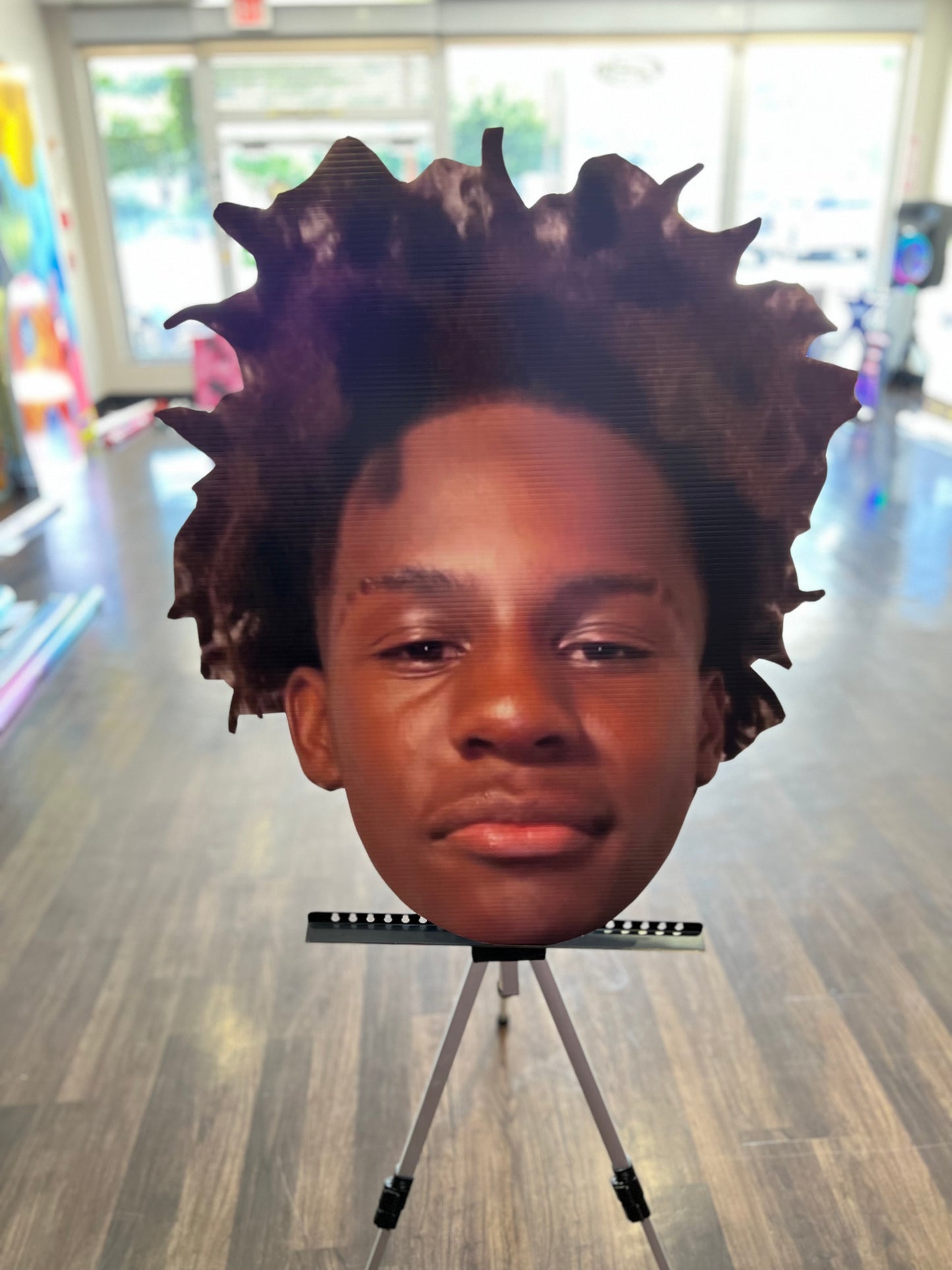 Big Head Cutout