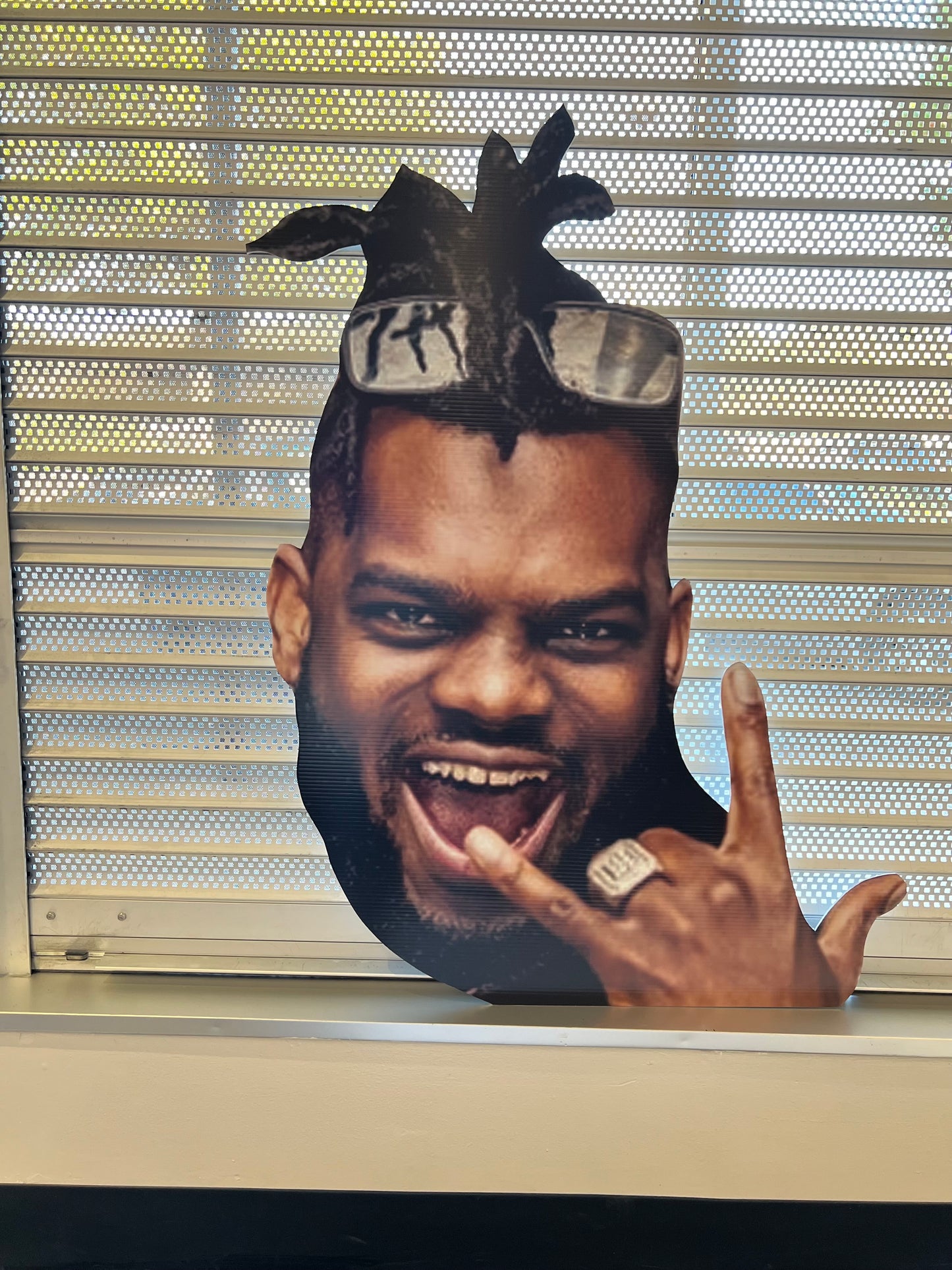 Big Head Cutout